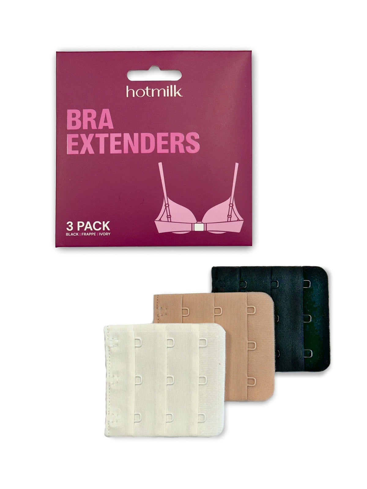 Bra Extenders - 3 Pack (Hotmilk Lingerie)