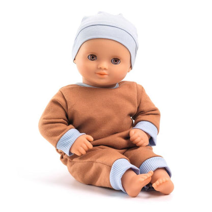 32 cm Pomea Machine Washable Praline Soft Body Doll