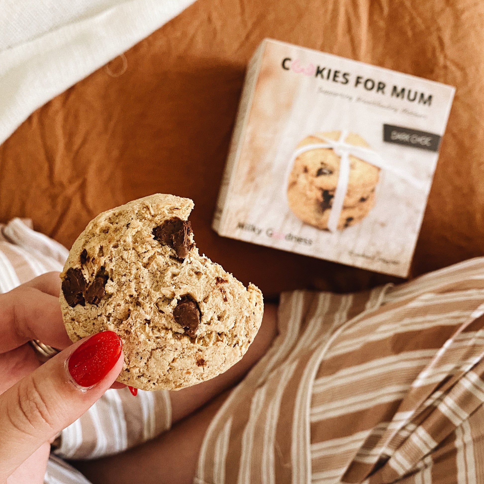 Milky Goodness Dark Choc Chip Lactation Cookies