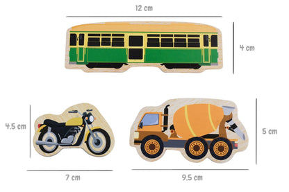Koala Dream - Fridge Friends Aussie Vehicles Magnets - 25 Pcs