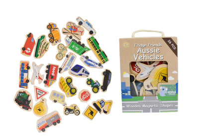 Koala Dream - Fridge Friends Aussie Vehicles Magnets - 25 Pcs