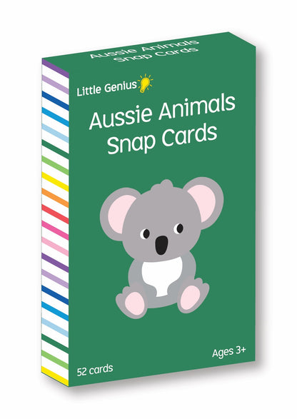 Little Genius Snap Cards Australian Animals box