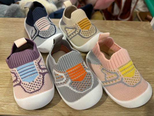Lace Look First Walker Shoes