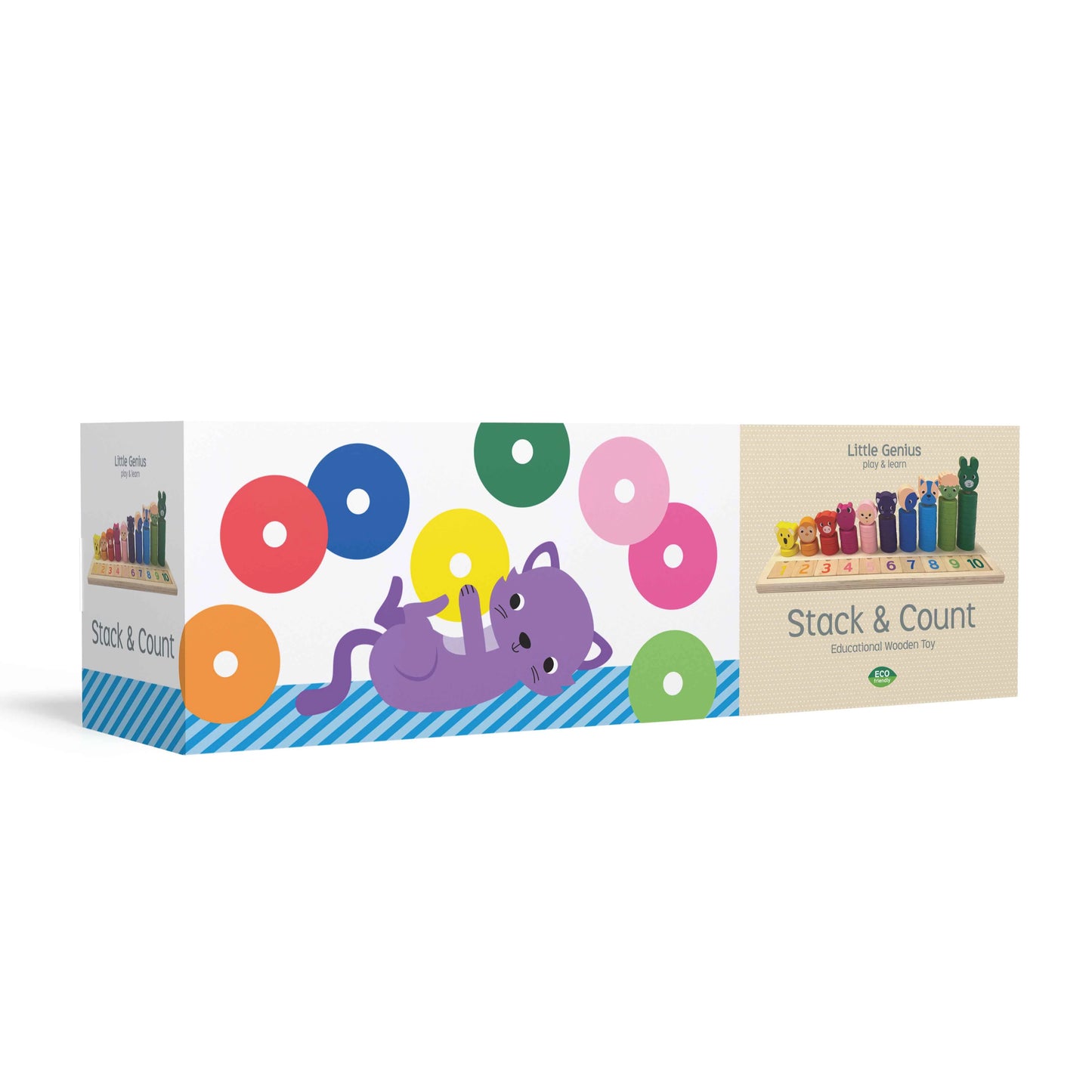 Lake Press - Little Genuis Play & Learn - Stack & Count