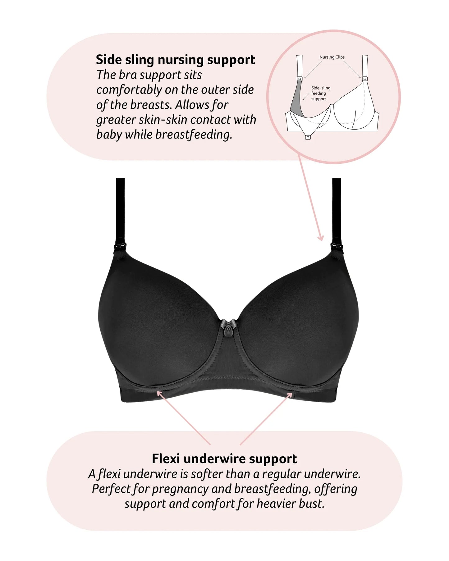 Hotmilk - Forever Yours T-Shirt Nursing Bra