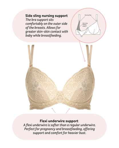 Hotmilk - Heroine Plunge Nursing Bra