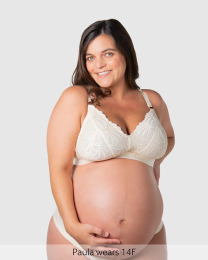 Warrior 2.0 Multifit Nursing Bra - Ivory
