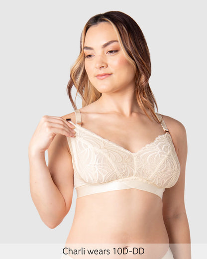 Warrior 2.0 Multifit Nursing Bra - Ivory