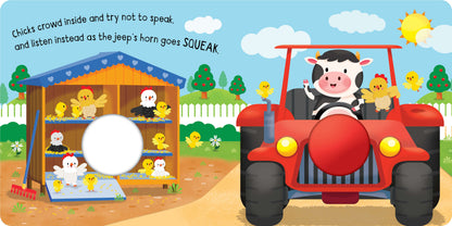 Beep Beep Farm interior spread