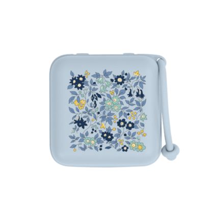 BIBS x Liberty Pacifier Box - Chamomile Lawn/Baby Blue
