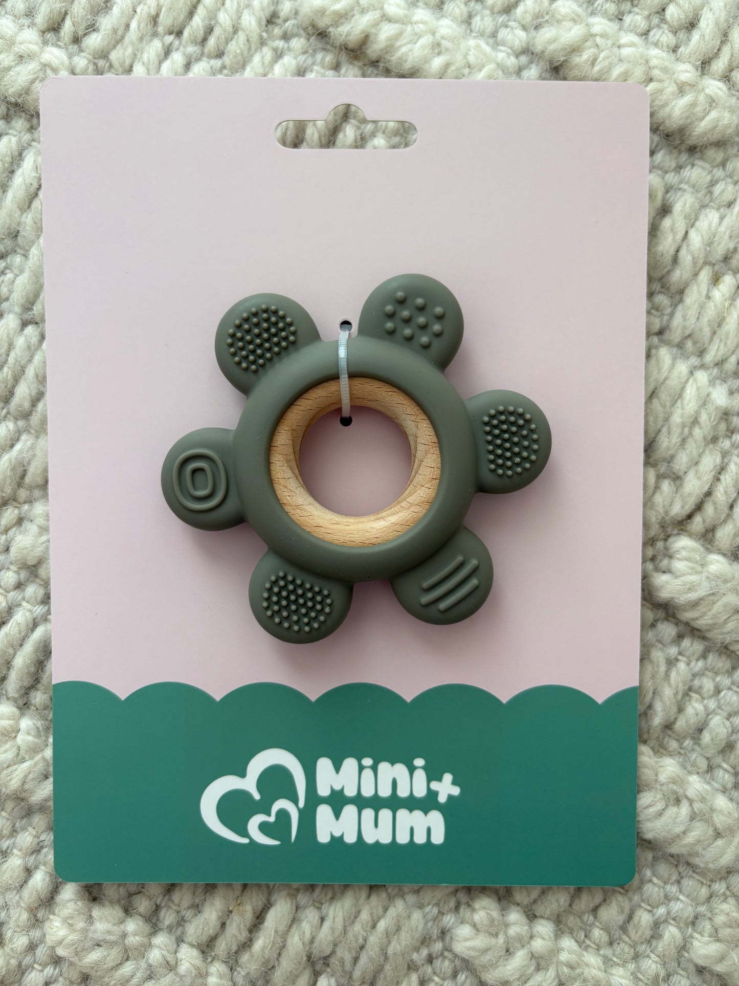 Sensory Silicone Teething Ring
