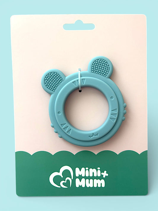 Lion Face Teething Ring