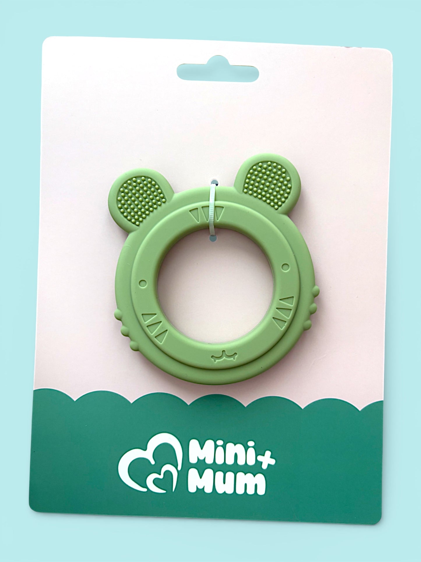 Lion Face Teething Ring