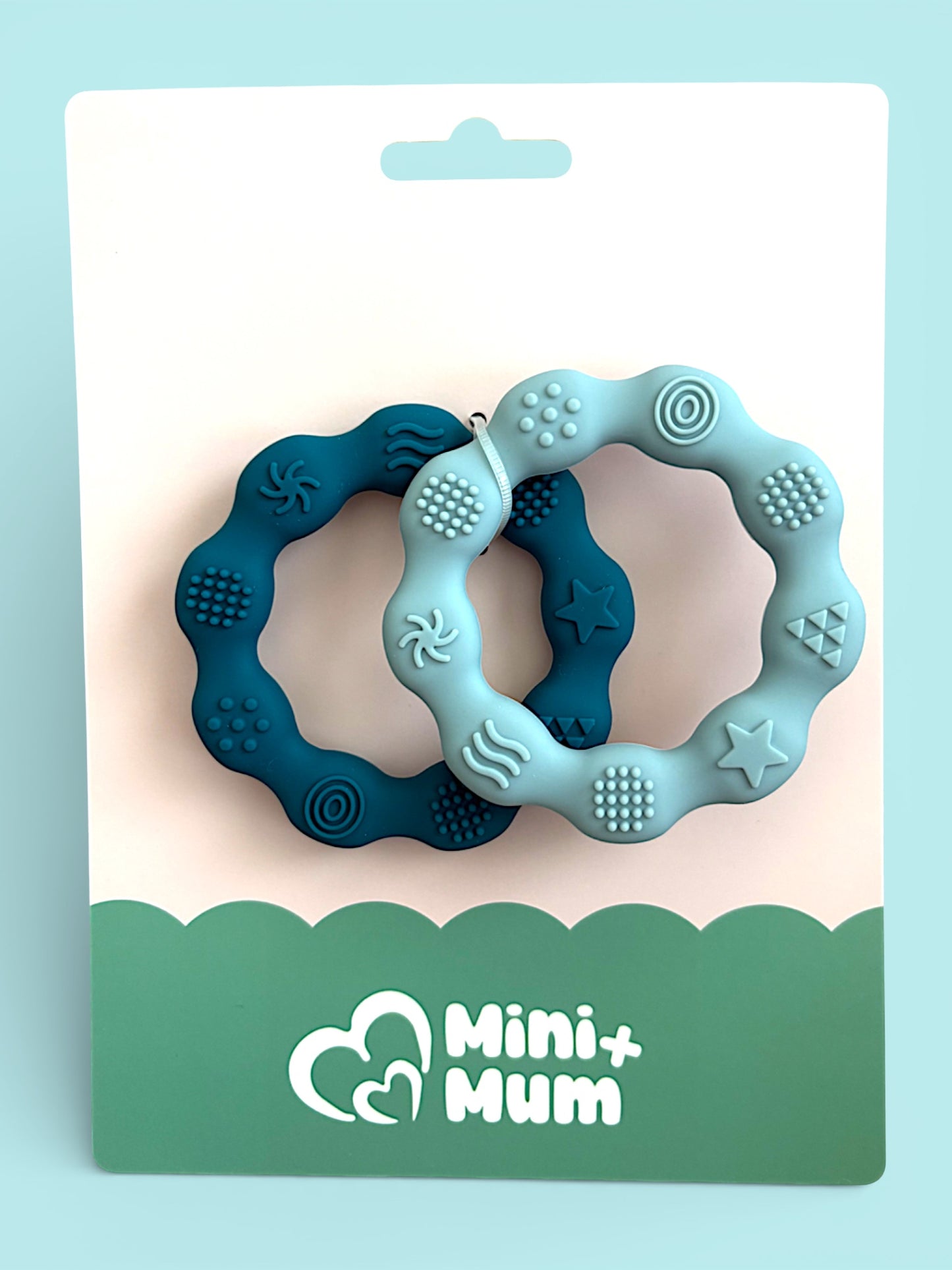 Sensory Silicone Teething Rings