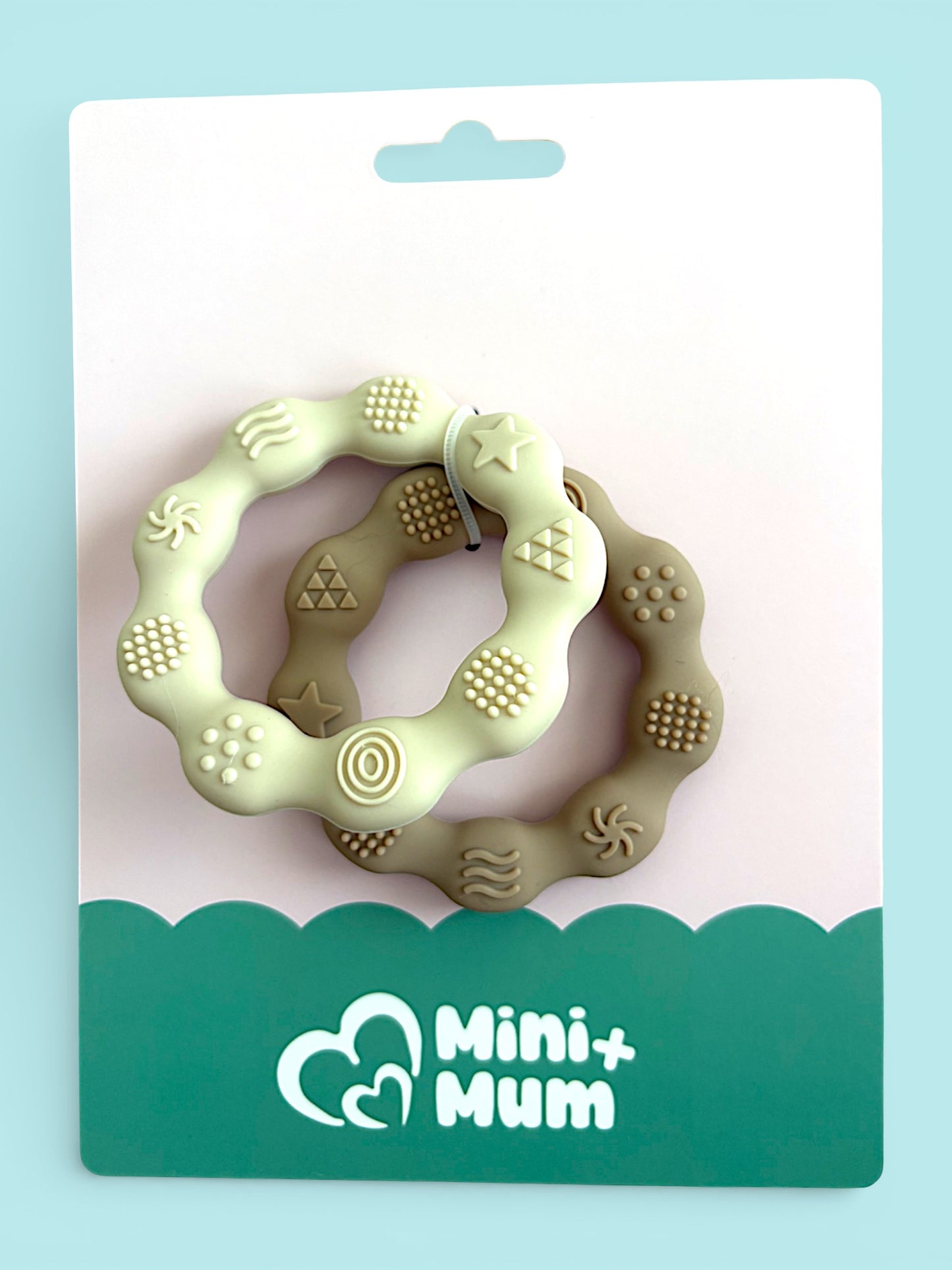 Sensory Silicone Teething Rings