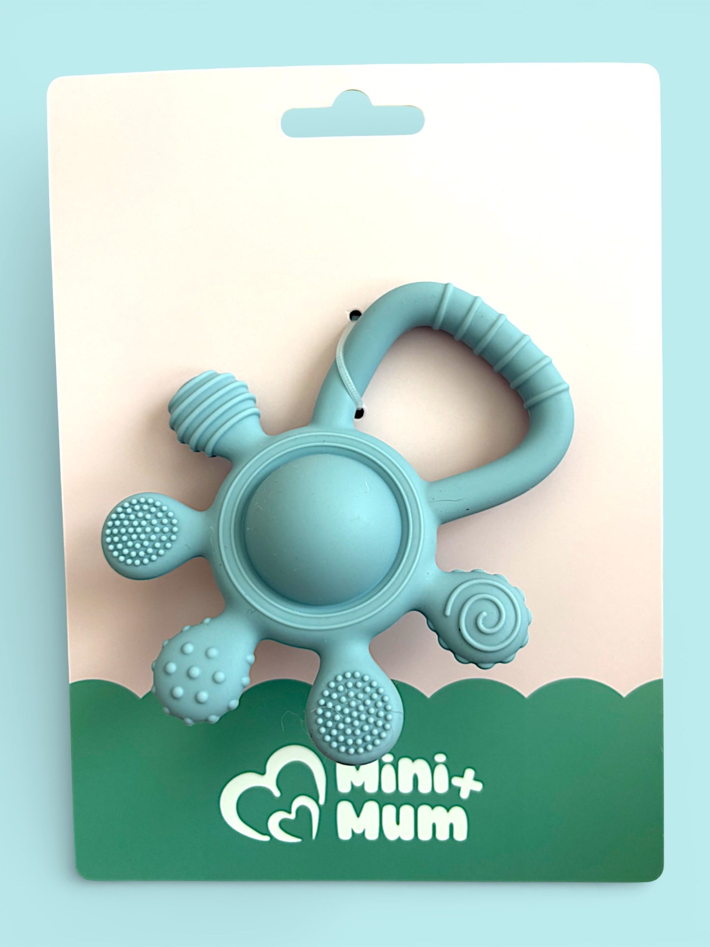 Five Senses Silicone Teething Rattle