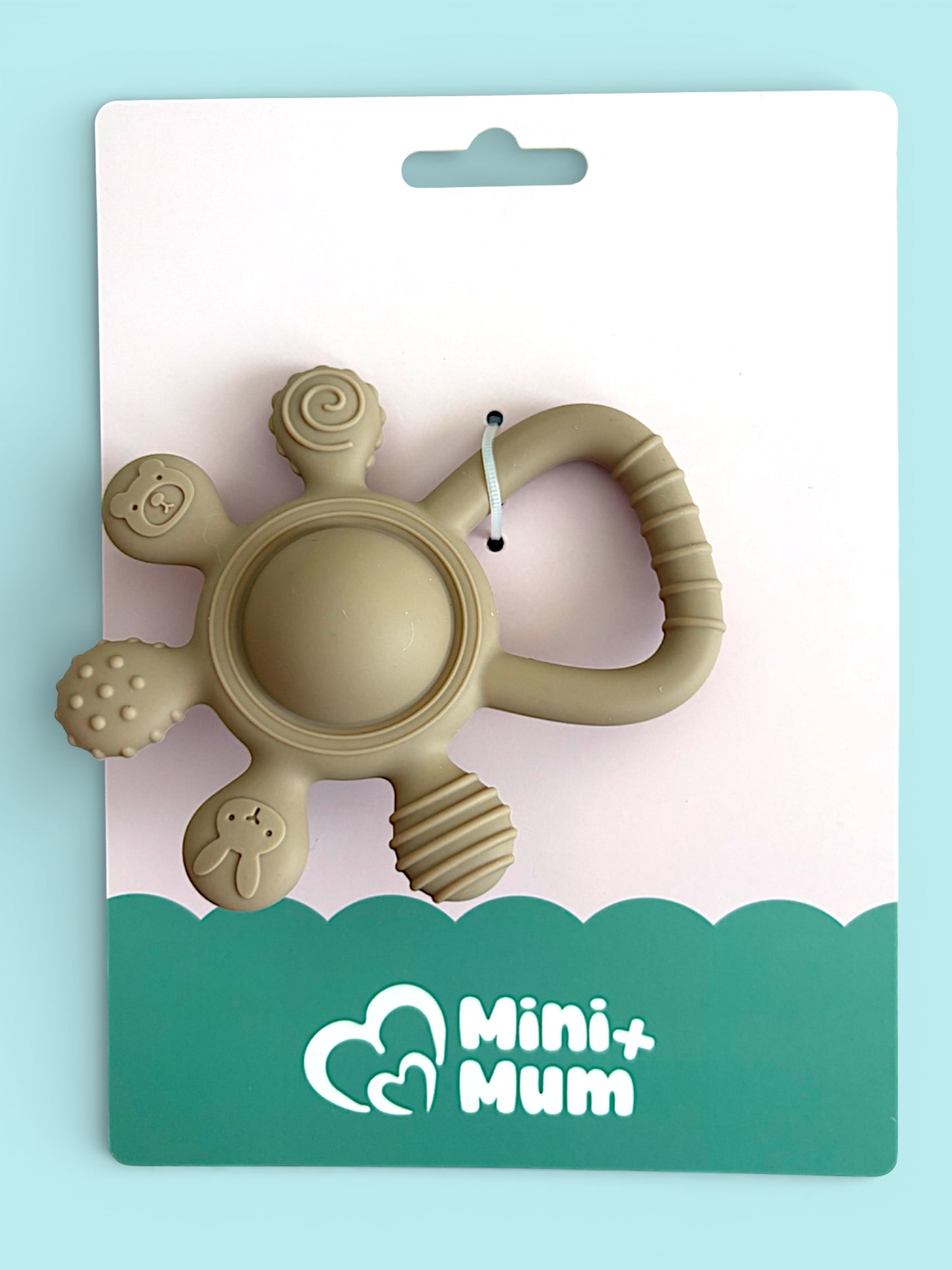 Five Senses Silicone Teething Rattle