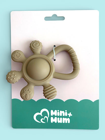 Five Senses Silicone Teething Rattle