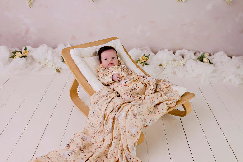 Confetti Kidz - In the Meadow Bamboo Zipsuit