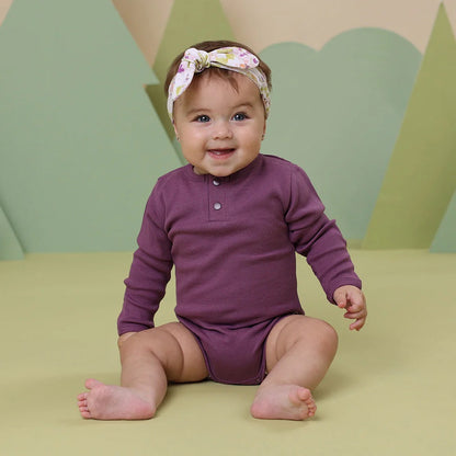 Mulberry Rib L/S Bodysuit
