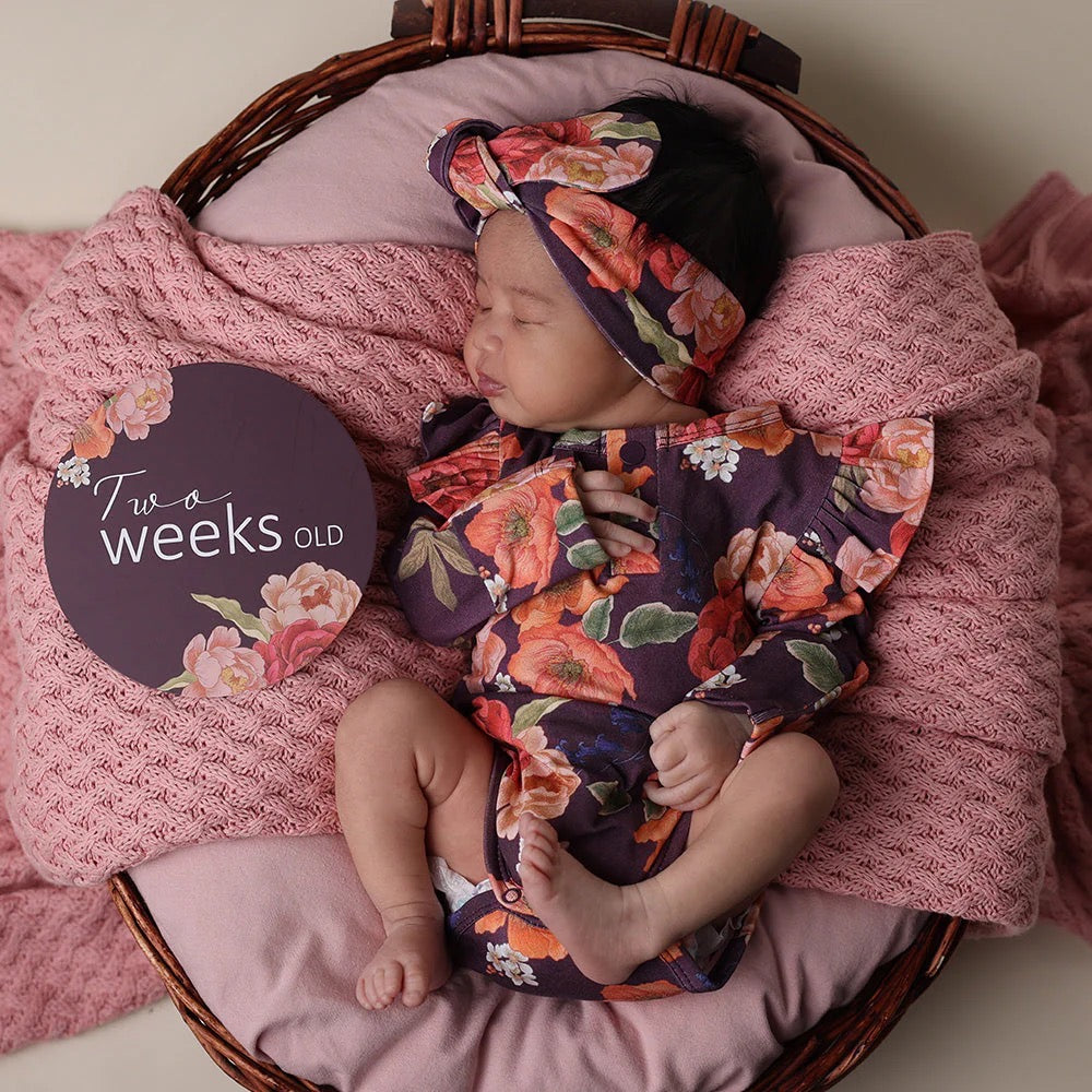 Sienna L/S Bodysuit with Frill
