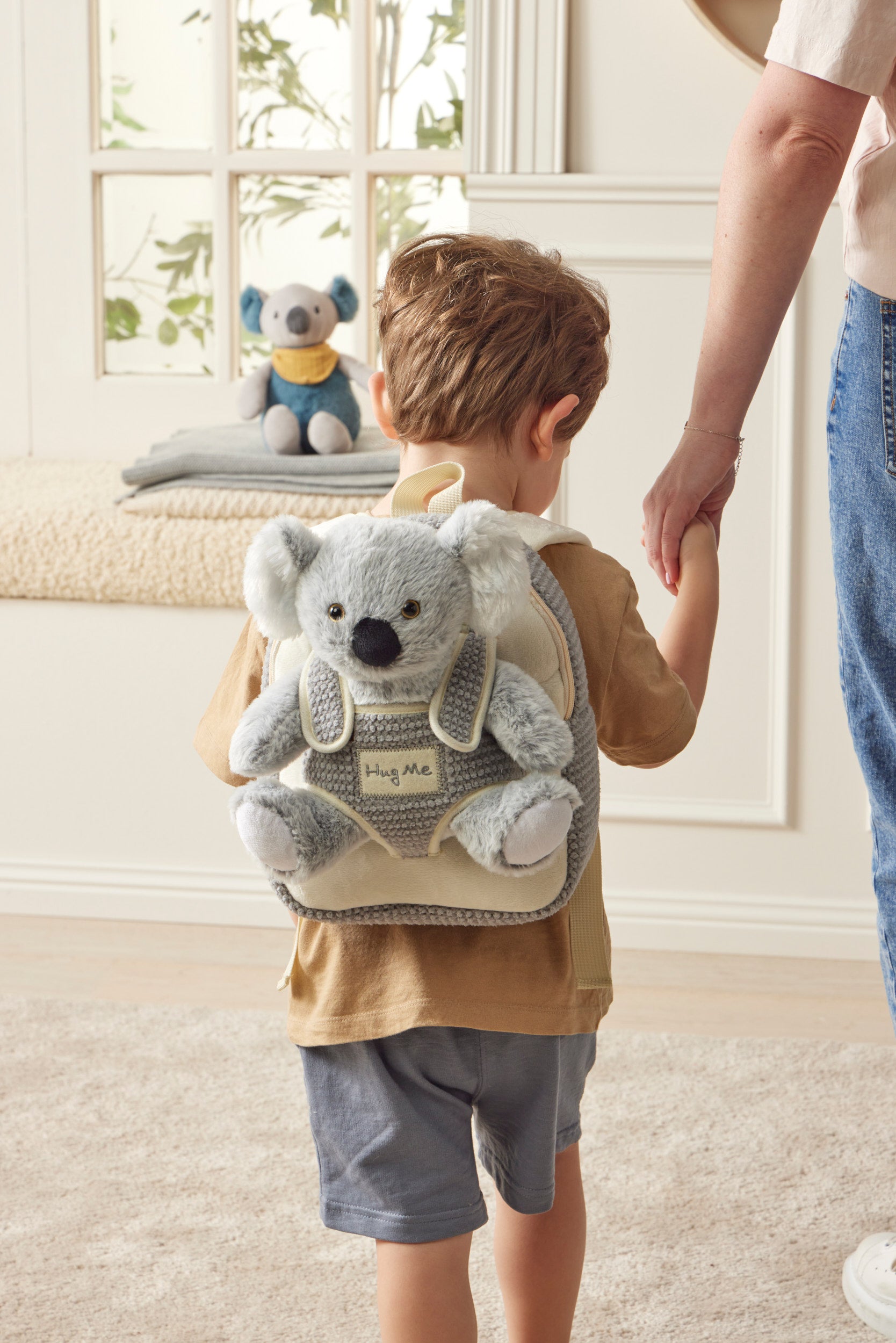 Koala backpack detail