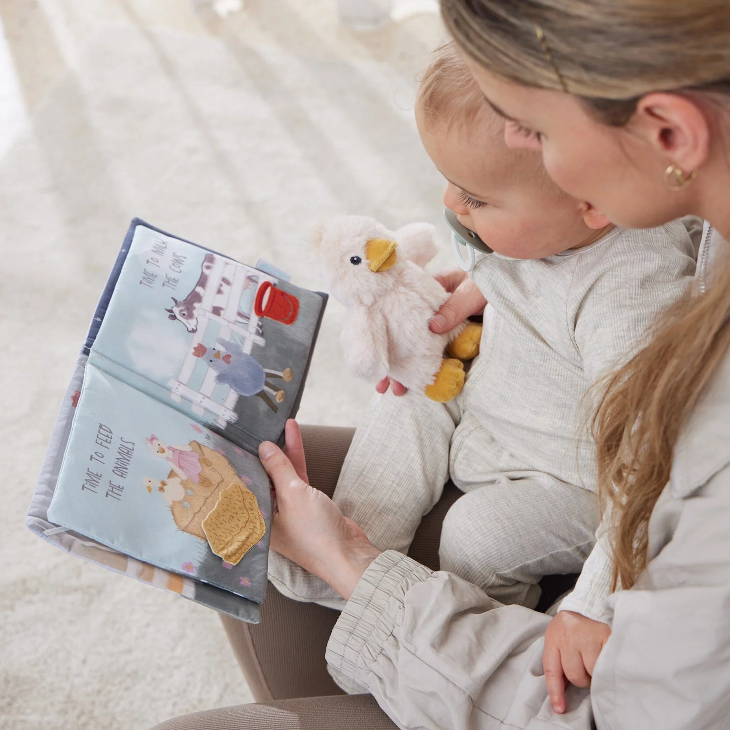 Jiggle & Giggle - Fun On The Farm Activity Fabric Book & Toy