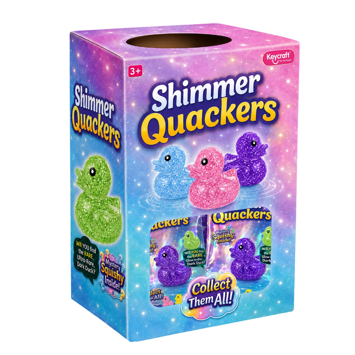 Keycraft - Shimmer Quackers Mystery Squish
