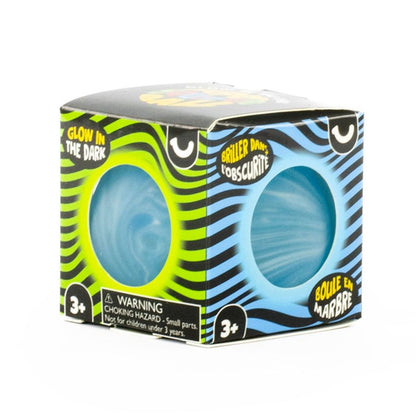 Keycraft Glow in the Dark Super Squidge Ball - detail