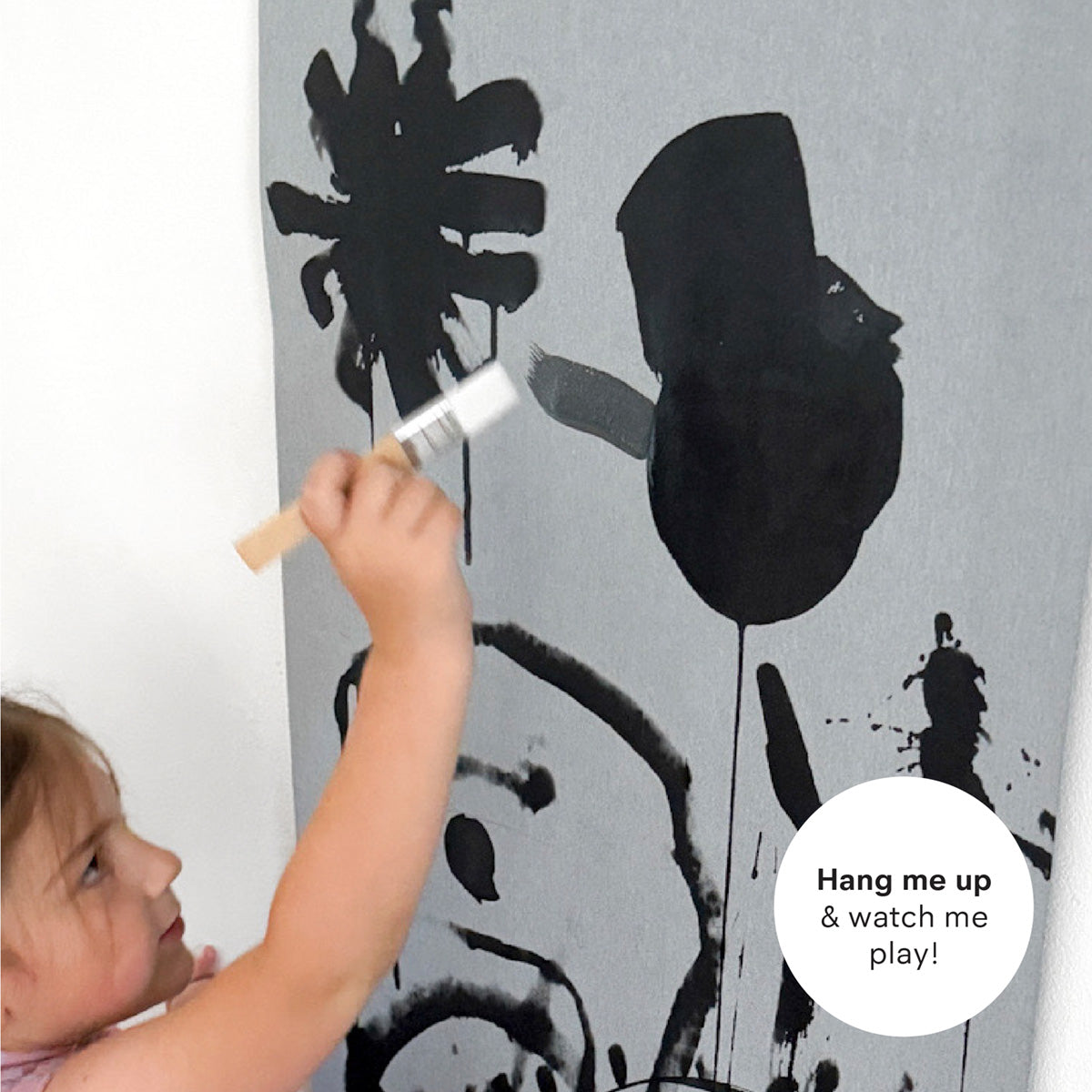 Kids water art - magic poster with no ink, no paint, no mess