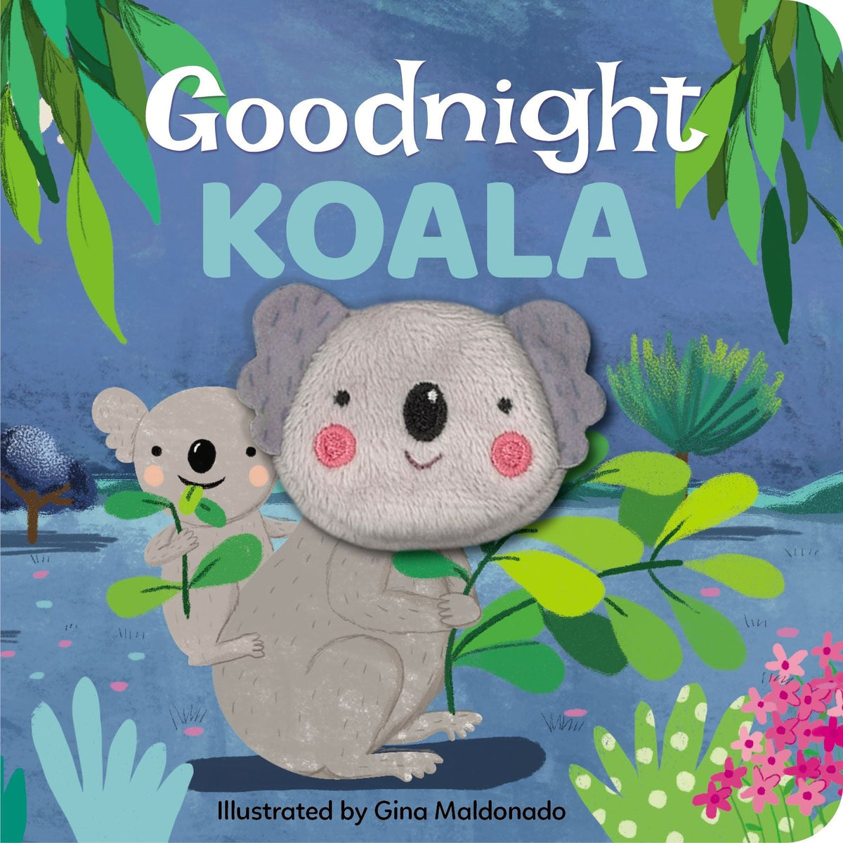 Goodnight Koala finger puppet book cover