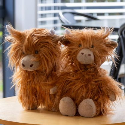 Lily & George - Mac the Highland Cow