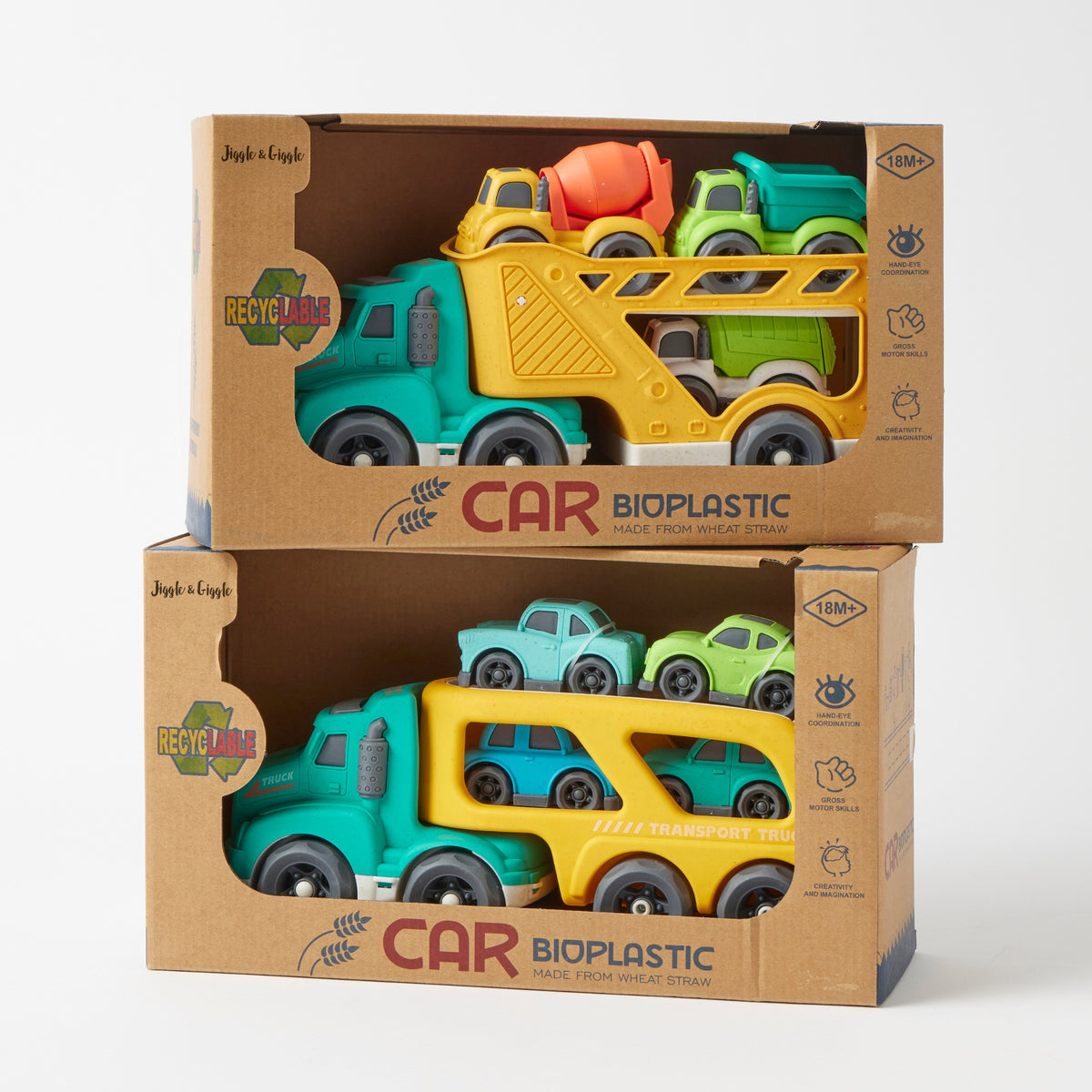 Jiggle & Giggle Bioplastic Vehicle Carrier (MEPY105)