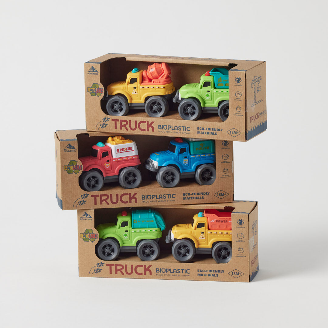 Jiggle & Giggle Bioplastic Utility Truck Set (MEPY109)