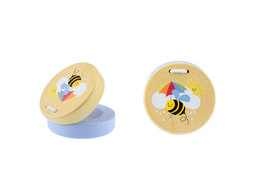 Koala Dream - Buzzy Days Bee Wooden Castanets