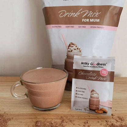 Milky Goodness - Single Serve Lactation Chocolate Drink Mix
