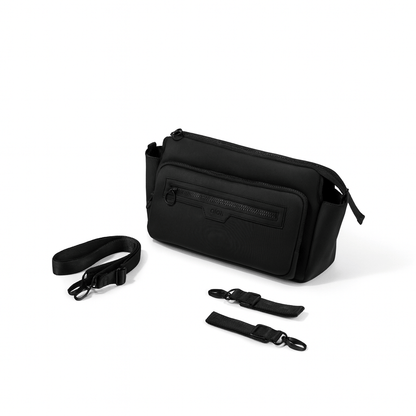 OiOi - Multitasker Pram Caddy 2.0 - Black Neoprene