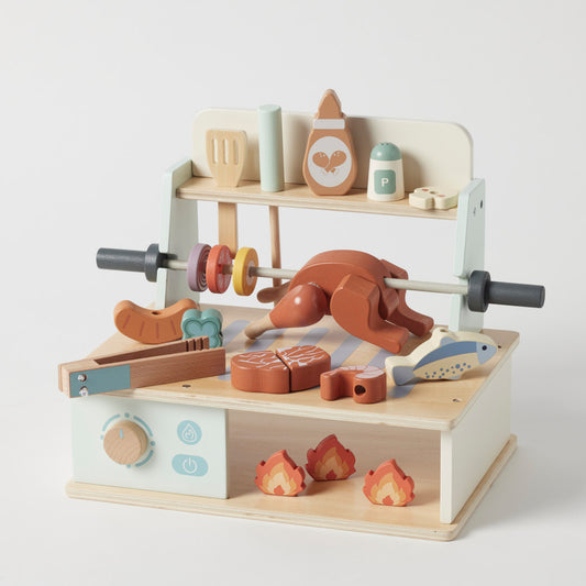 Zookabee Wooden Rotisserie BBQ Set (NAWT746)