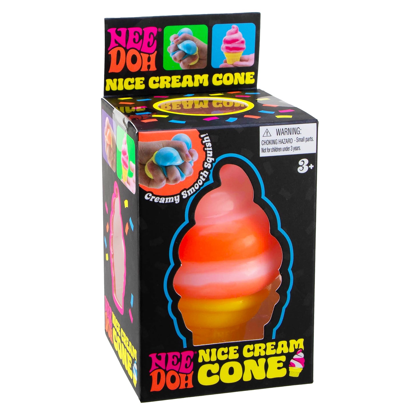 Nice Cream Cone NeeDoh squished