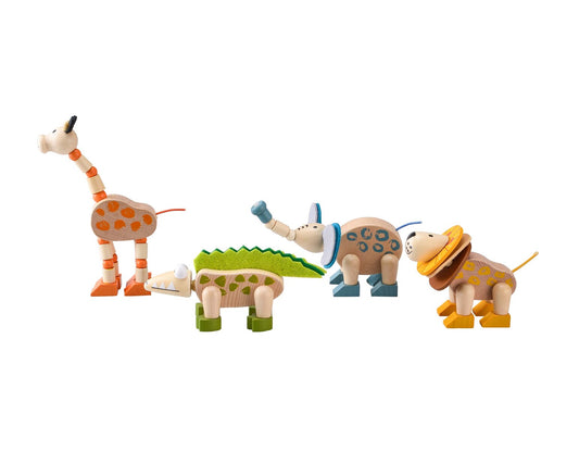Wooden Flexi Jungle Animal