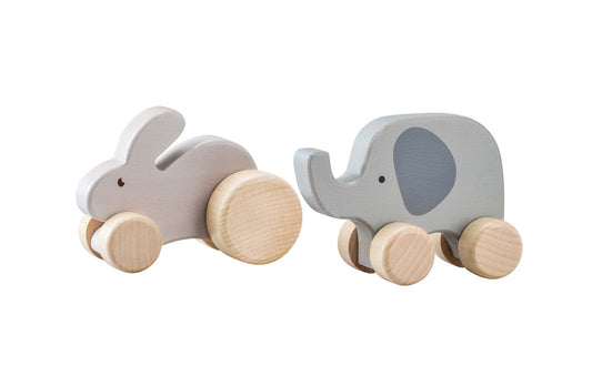 Calm and Breezy Wooden Animal Car