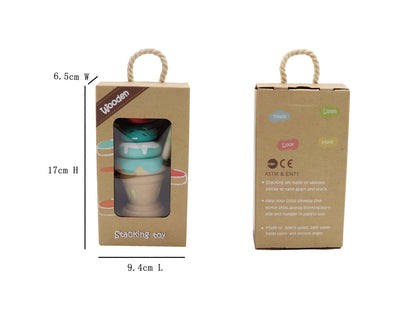 Calm and Breezy Stacking Icecream Mint alt view 3