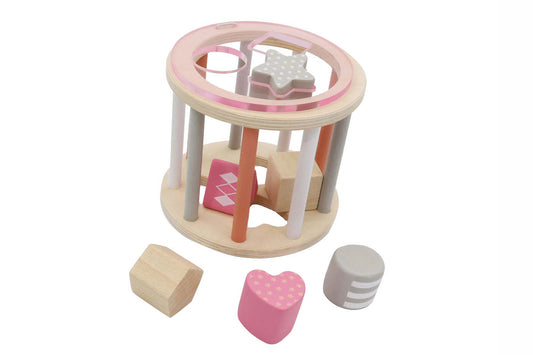 Calm and Breezy Rolling Shape Sorter Pink