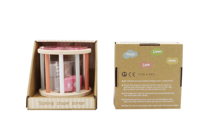 Calm and Breezy Rolling Shape Sorter Pink alt view 3