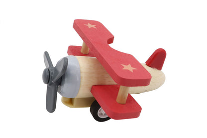 Kaper Kidz - Wooden Pull Back Biplane