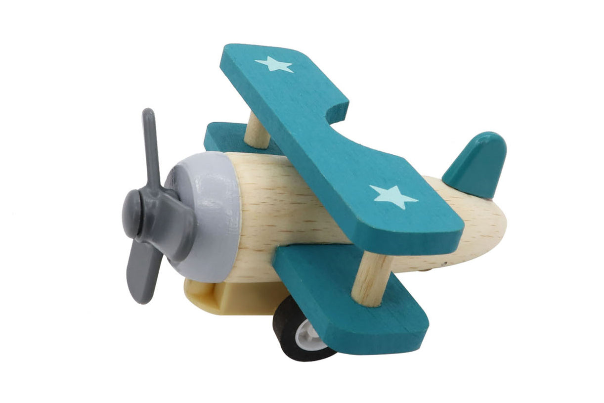 Kaper Kidz - Wooden Pull Back Biplane