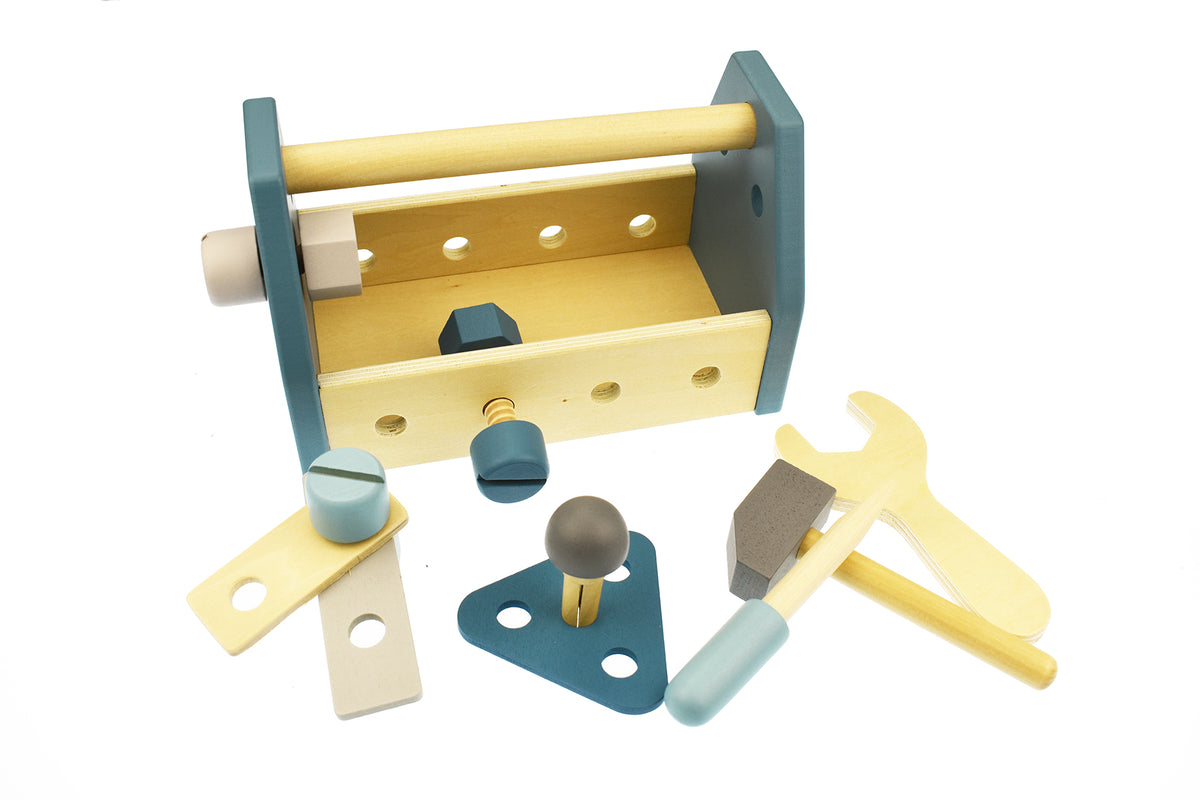 Calm & Breezy Wooden Toolbox alt view