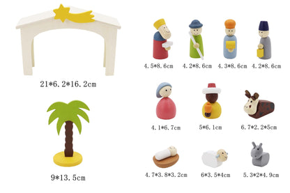 Christmas Nativity Playset alt view