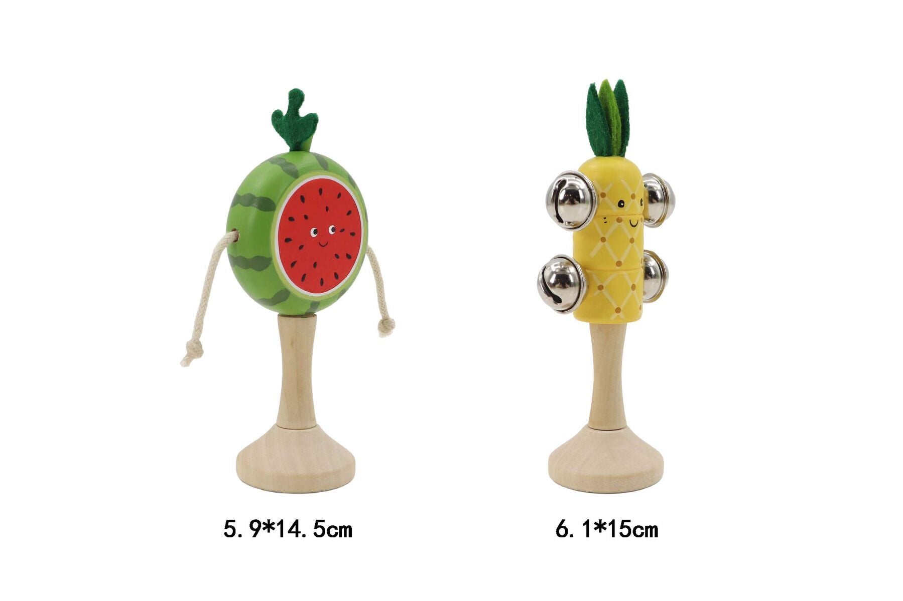 Wooden Fruit Musical Set alt view 3