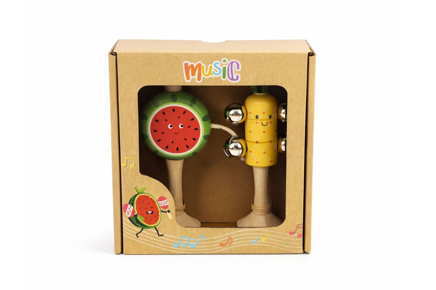 Wooden Fruit Musical Set alt view 5
